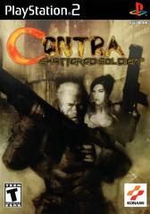 PS2 CONTRA SHATTERED SOLDIER BLACK LABEL CIB
