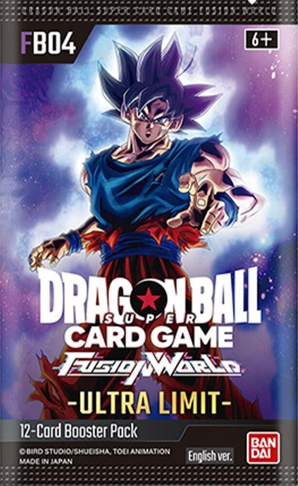 DRAGON BALL FUSION WORLD ULTRA LIMT BOOSTER PACKS