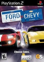 PS2 FORD VS CHEVY BLACK LABEL CIB