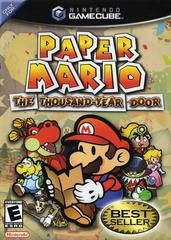 GAMECUBE PAPER MARIO THE THOUSAND YEAR DOOR BLACK LABEL BEST SELLER CIB