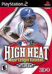 PS2 HIGH HEAT MAJOR LEAGUE BASEBALL 2002 BLACK LABEL CIB