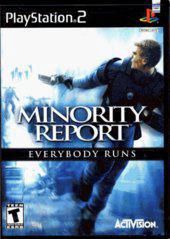 PS2 MINORITY REPORT EVERYBODY RUNS BLACK LABEL CIB