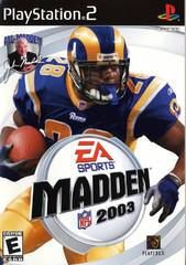 PS2 MADDEN 2003 BLACK LABEL CIB