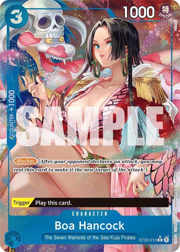 ONE PIECE BOA HANCOCK ST03-013 ALT ART