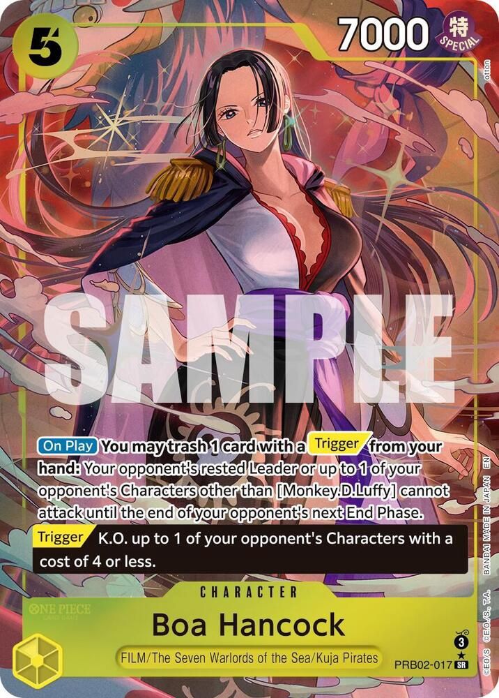 ONE PIECE BOA HANCOCK PRB02-017 ALT ART