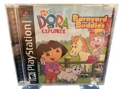 PS1 DORA THE EXPLORER  BARNYARD BUDDIES BLACK LABEL CIB