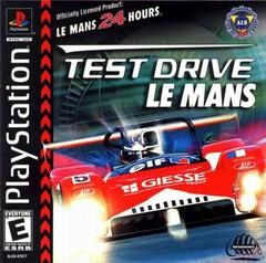 PS1 TEST DRIVE LE MANS BLACK LABEL CIB