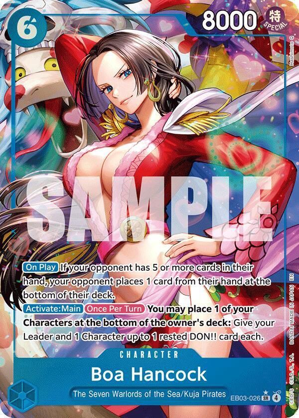 ONE PIECE BOA HANCOCK EB03-026 ALT ART