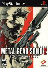 PS2 METAL GEAR SOLID 2 SONS OF LIBERTY LOOSE