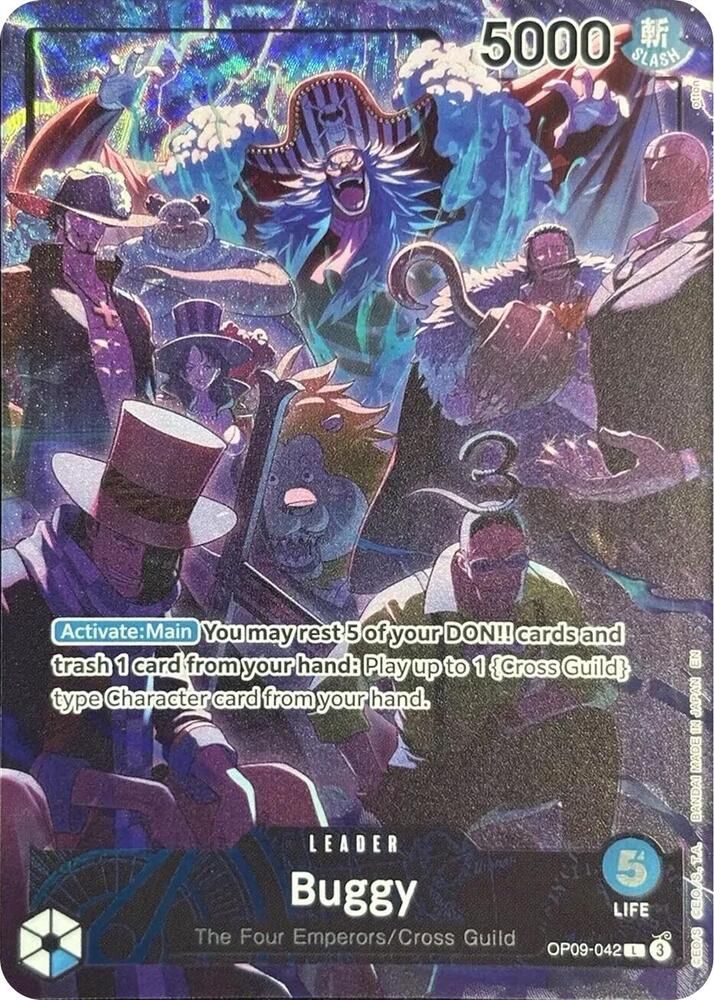 ONE PIECE BUGGY OP09-042 LEADER 2ND ANNIVERSARY SET ENGLISH