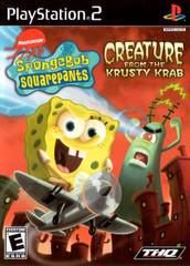 PS2 SPONGEBOB SQUAREPANTS CREATURE FROM THE KRUSTY KRAB BLACK LABEL CIB