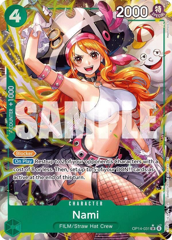 ONE PIECE NAMI ALT ART OP14-031