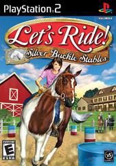 PS2 LETS RIDE SILVER BUCKLE STABLES BLACK LABEL CIB