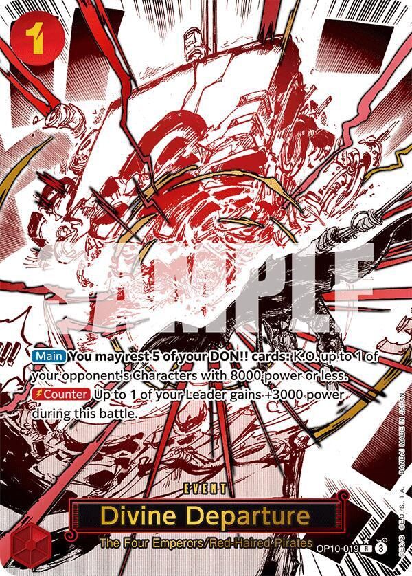 ONE PIECE DIVINE DEPARTURE OP10-019 ALT ART