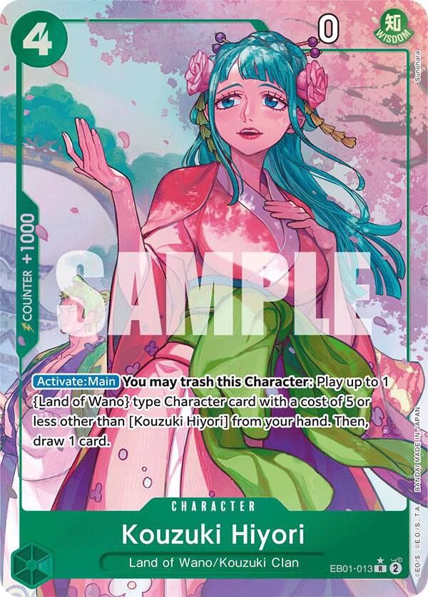 ONE PIECE KOUZUKI KIYORI EB01-013 ALT ART