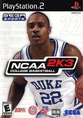 PS2 NCAA COLLEGE BASKETBALL 2K3 BLACK LABEL CIB