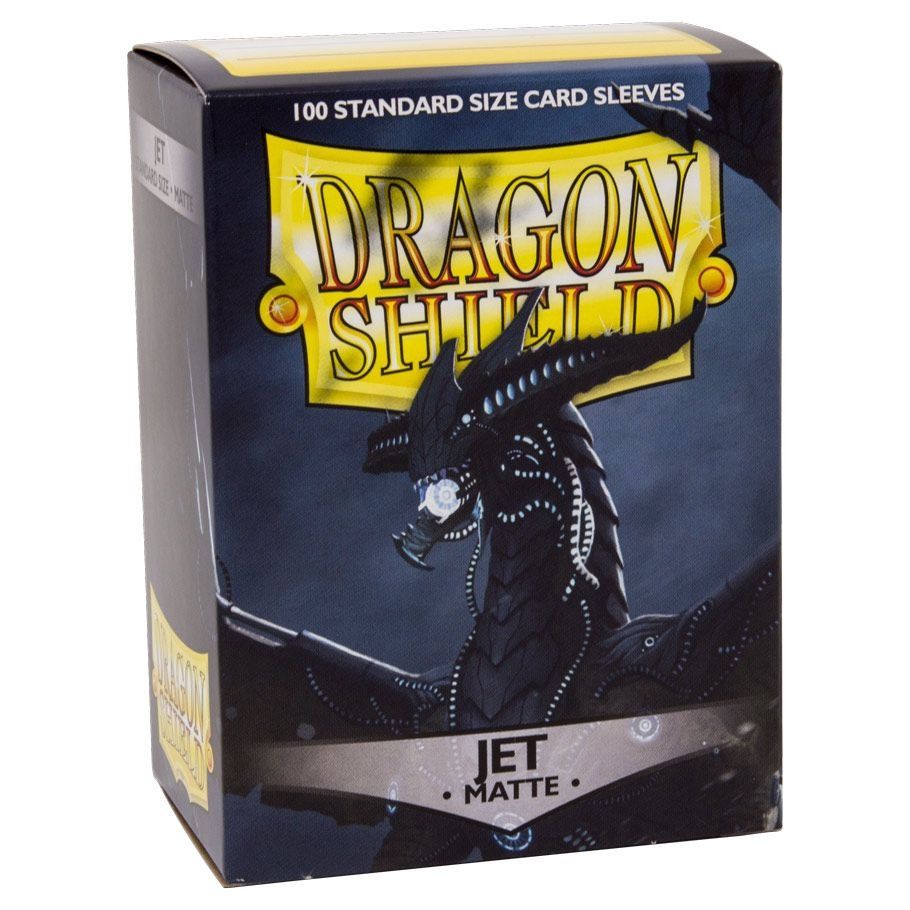 DRAGON SHIELDS JET BLACK MATTE 11024