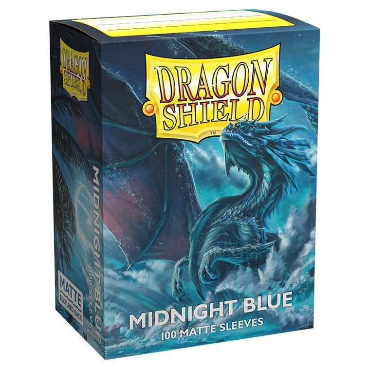 DRAGON SHIELDS MIDNIGHT BLUE MATTE 11057