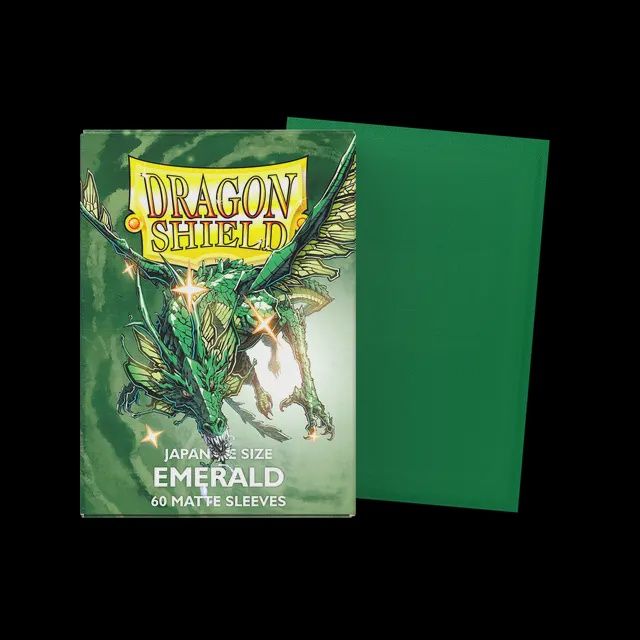 DRAGON SHIELDS EMERALD MATTE 11036