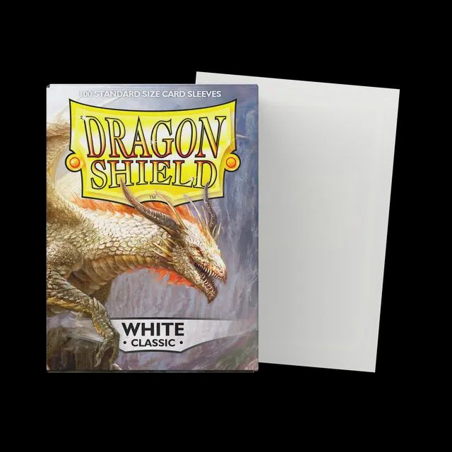 DRAGON SHIELDS WHITE CLASSIC 10005