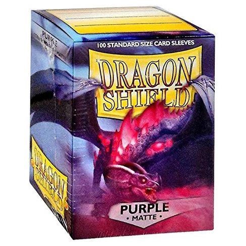 DRAGON SHIELDS PURPLE MATTE 11009