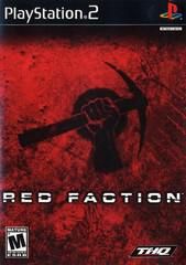 PS2 RED FACTION BLACK LABEL CIB