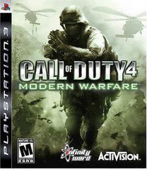 PS3 CALL OF DUTY 4 MODERN WARFARE BLACK LABEL CIB