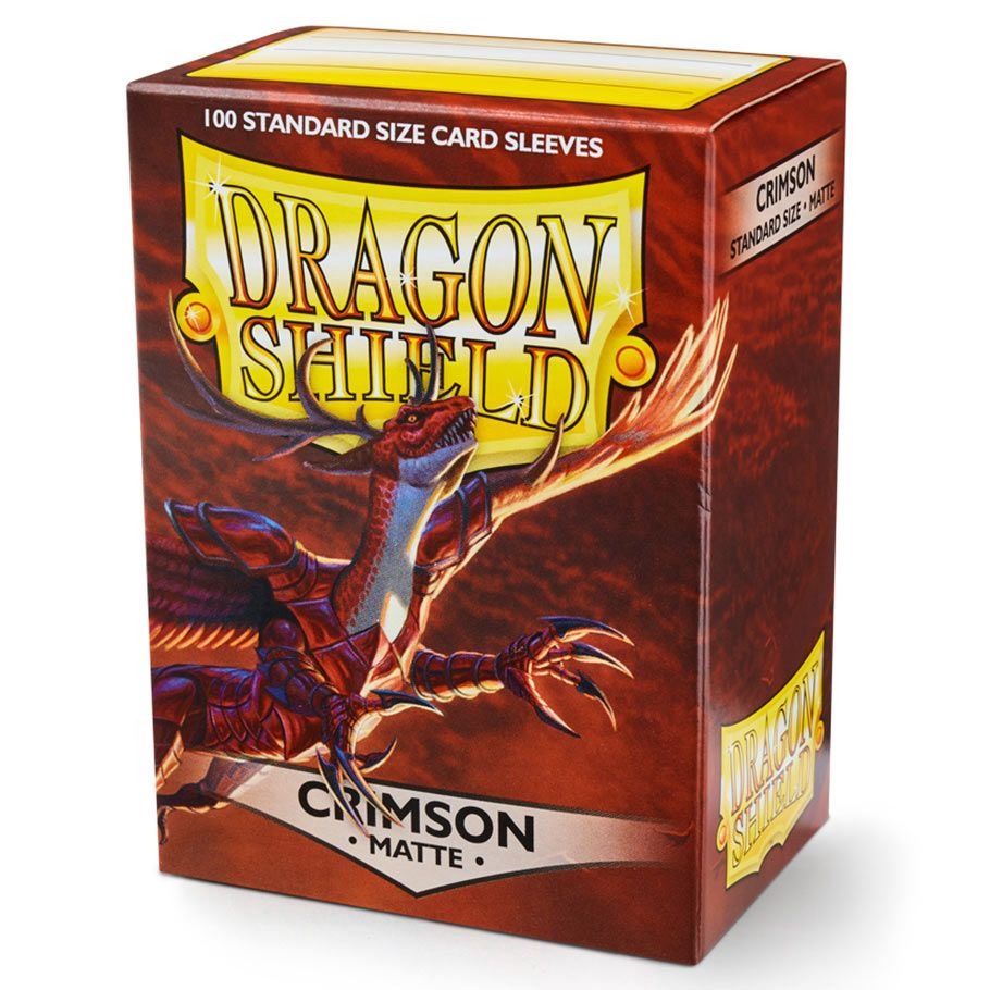 DRAGON SHIELDS CRIMSON MATTE 11021