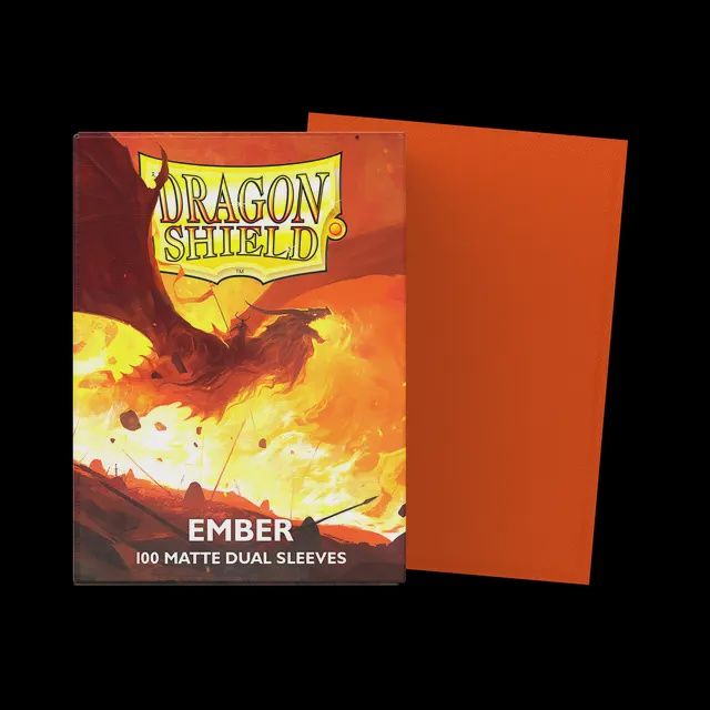 DRAGON SHIELDS DUAL MATTE EMBER 15054
