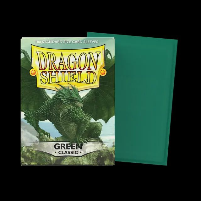 DRAGON SHIELDS GREEN CLASSIC 10004