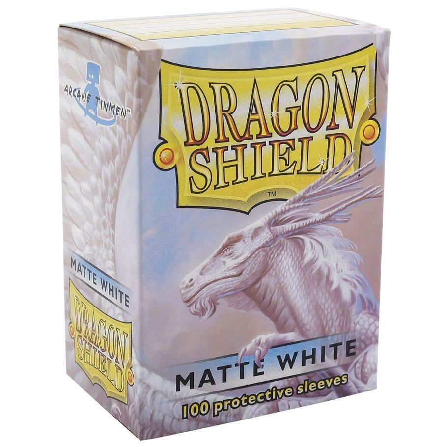 DRAGON SHIELDS WHITE MATTE 11005