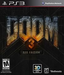 PS3 DOOM 3 BFG EDITION BLACK LABEL CIB