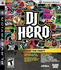 PS3 DJ HERO BLACK LABEL CIB