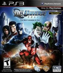 PS3 DC UNIVERSE ONLINE  BLACK LABEL CIB