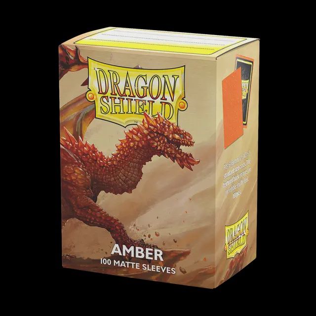 DRAGON SHIELDS AMBER MATTE 11059