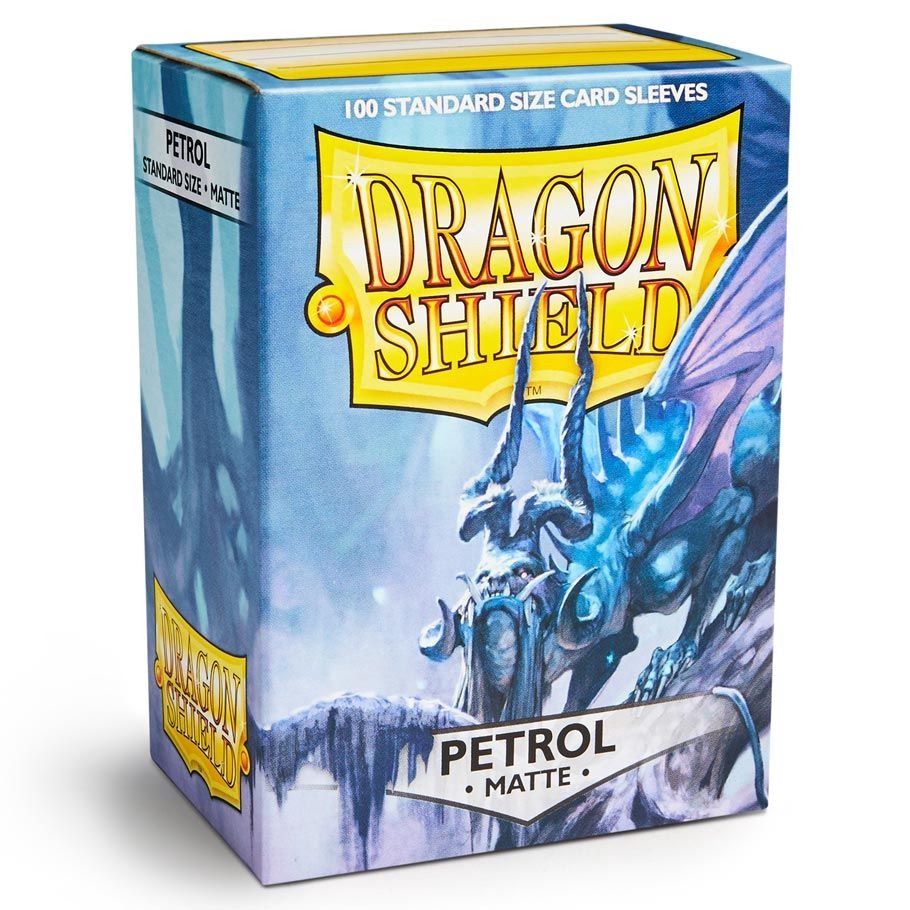 DRAGON SHIELDS PETROL MATTE 11020