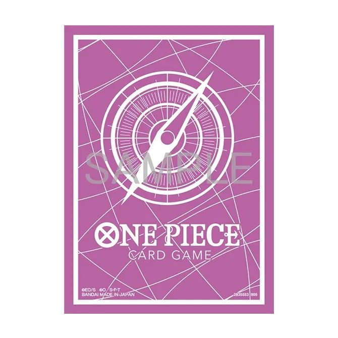 ONE PIECE WHITE/PURPLE 70 CT SLEEVES