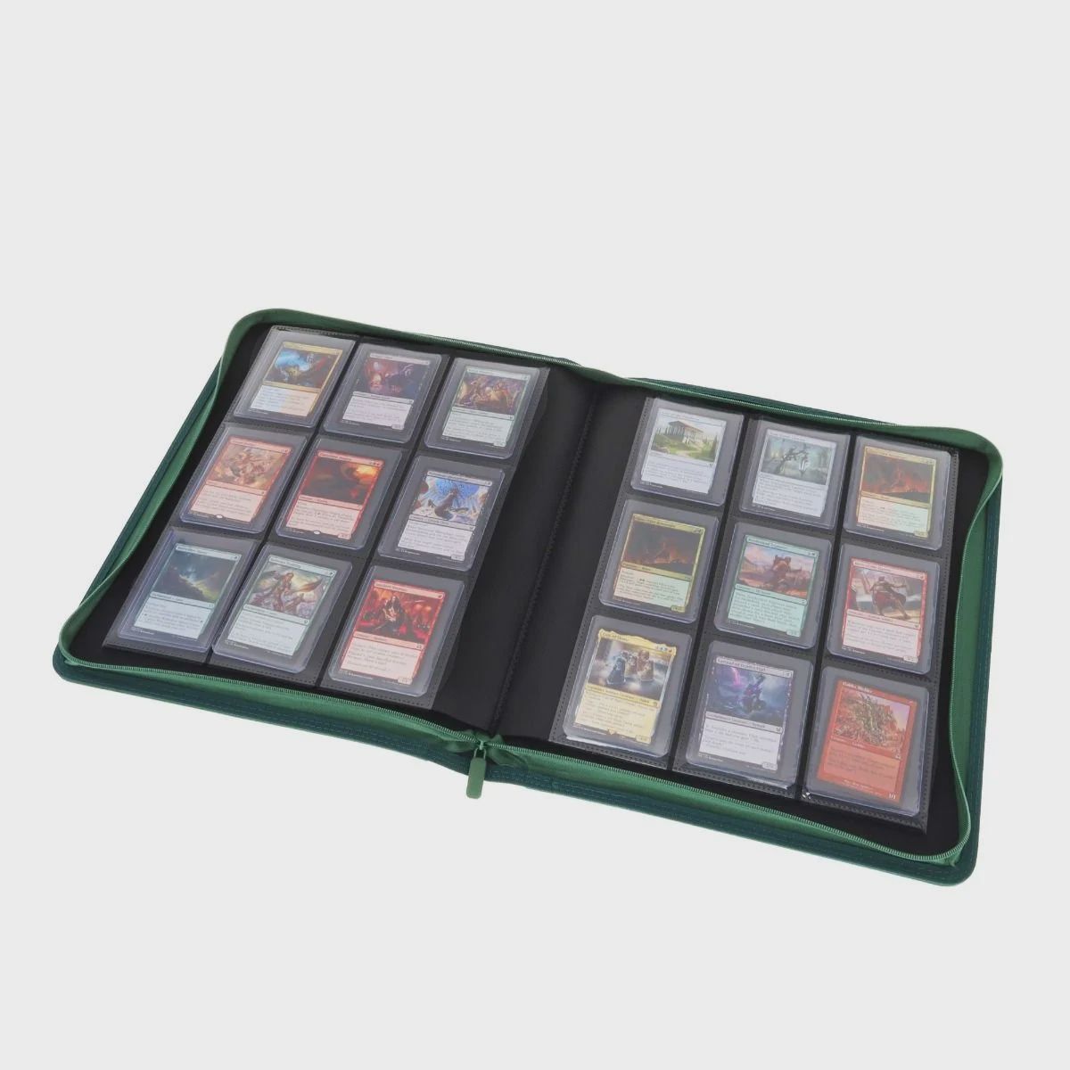 Z FOLIO 9 POCKET LX ALBUM TOPLOADERS GREEN