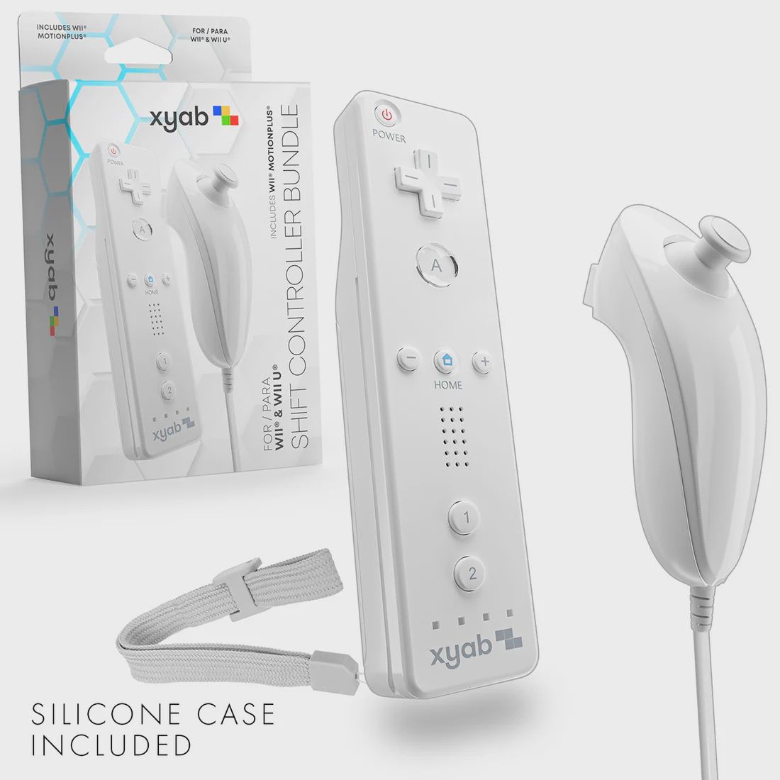 WIIMOTE AND NUNCHUCK BUNDLE WHITE
