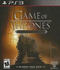PS3 GAME OF THRONES A TELLTALE GAME SERIES BLACK LABEL CIB