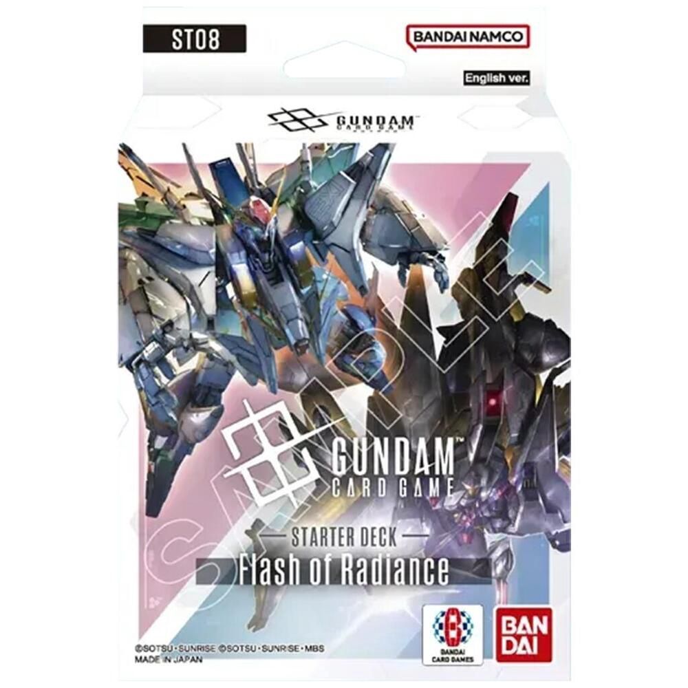 GUNDAM CARD GAME STARTER DECK 8 FLASH OF RADIANCE