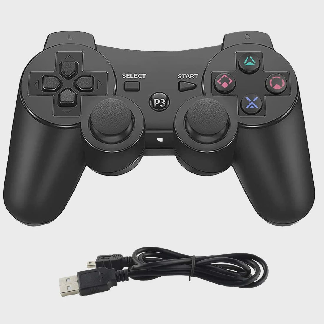 PS3 CONTROLLER BLACK WIRELESS BULK NEW