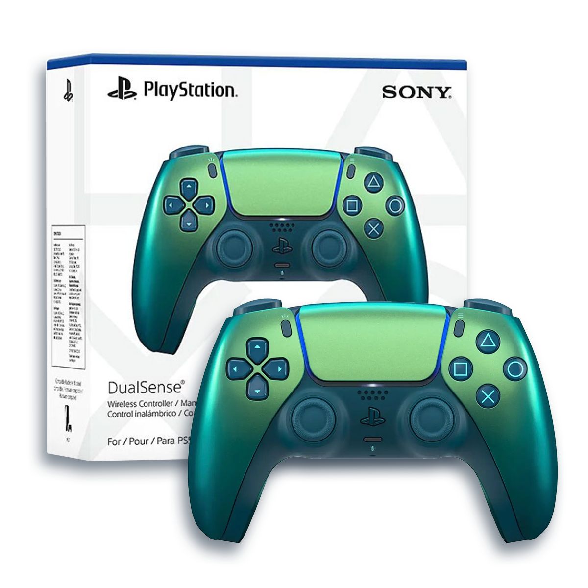SONY PLAYSTATION 5 DUAL SENSE CHROME TEAL CONTROLLER