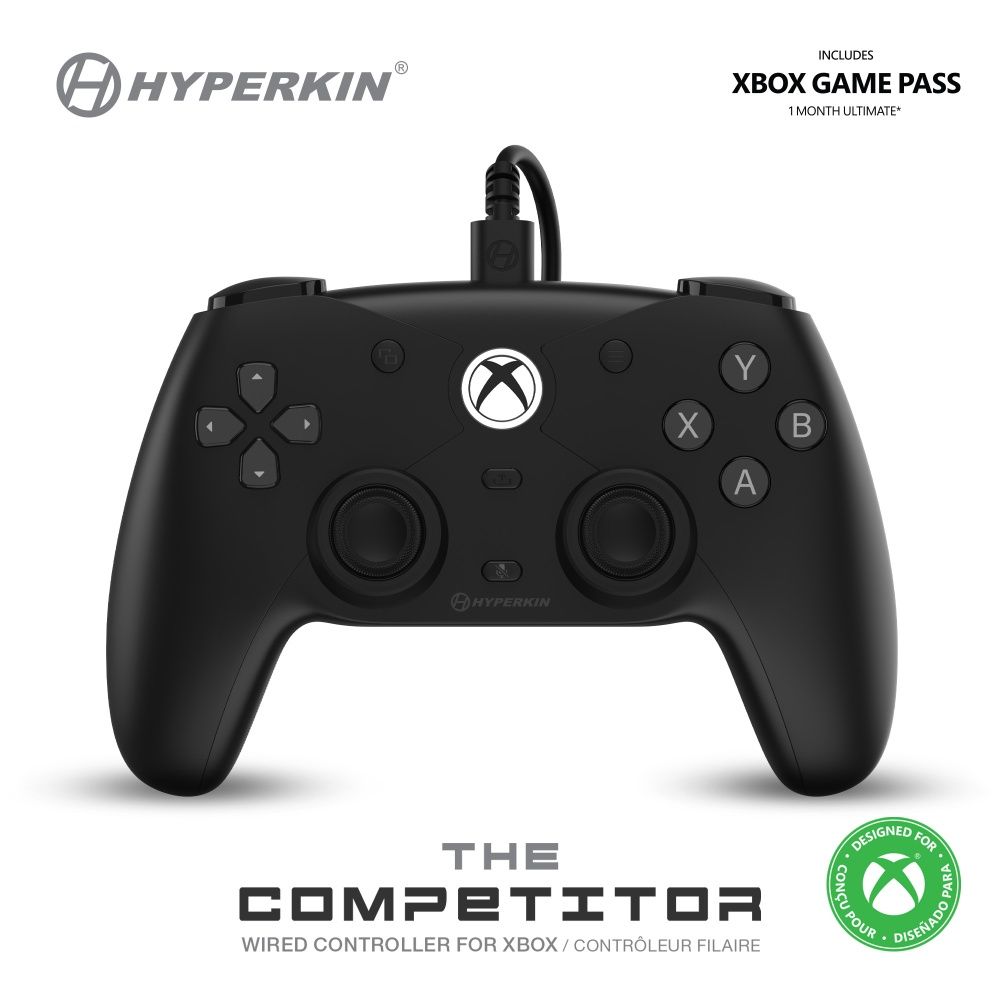 XBOX ONE CONTROLLER THE COMPETITOR WIRED BLACK