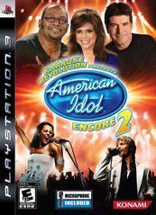 PS3 KARAOKE REVOLUTION PRESENTS AMERICAN IDOL ENCORE 2 BLACK LABEL CIB