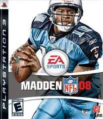 PS3 MADDEN 08 BLACK LABEL CIB