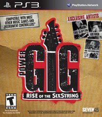 PS3 GIG RISE OF THE SIXSTRING BLACK LABEL CIB