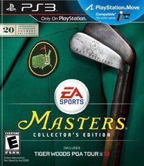 PS3 TIGER WOODS PGA TOUR 13 MASTERS COLLECTION EDITION BLACK LABEL CIB