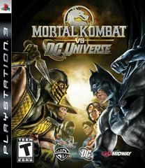 PS3 MORTAL KOMBAT VS DC UNIVERSE BLACK LABEL CIB