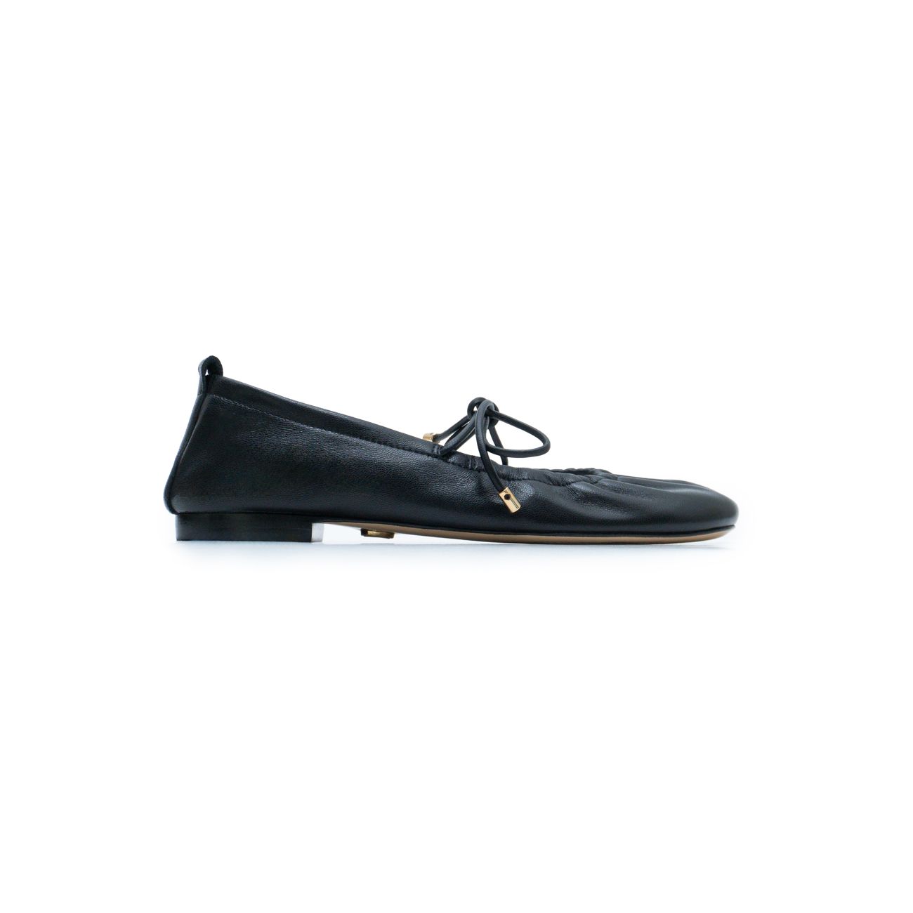 Naples Flat Black Leather